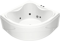 Bas Акриловая ванна Риола 135x135 с гидромассажем – фотография-2